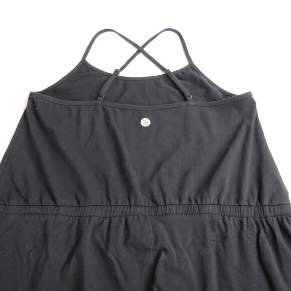 TORRID Active Women's Black Knit Crisscross Back Crop Jumpsuit Size 3/3x - Picture 6 of 8